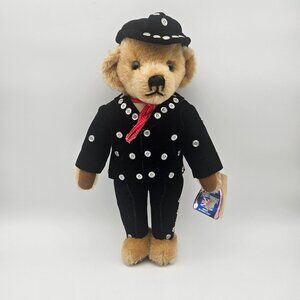Merry Thought Pearly King Costume Mohair 18" Bear